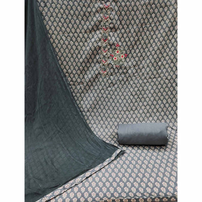 grey-floral-printed-with-embroidery-cotton-dress-material