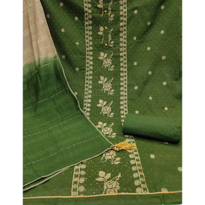 green-embroidery-with-stonework-cotton-silk-dress-material