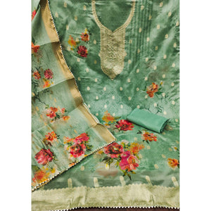 green-floral-woven-with-stonework-organza-dress-material