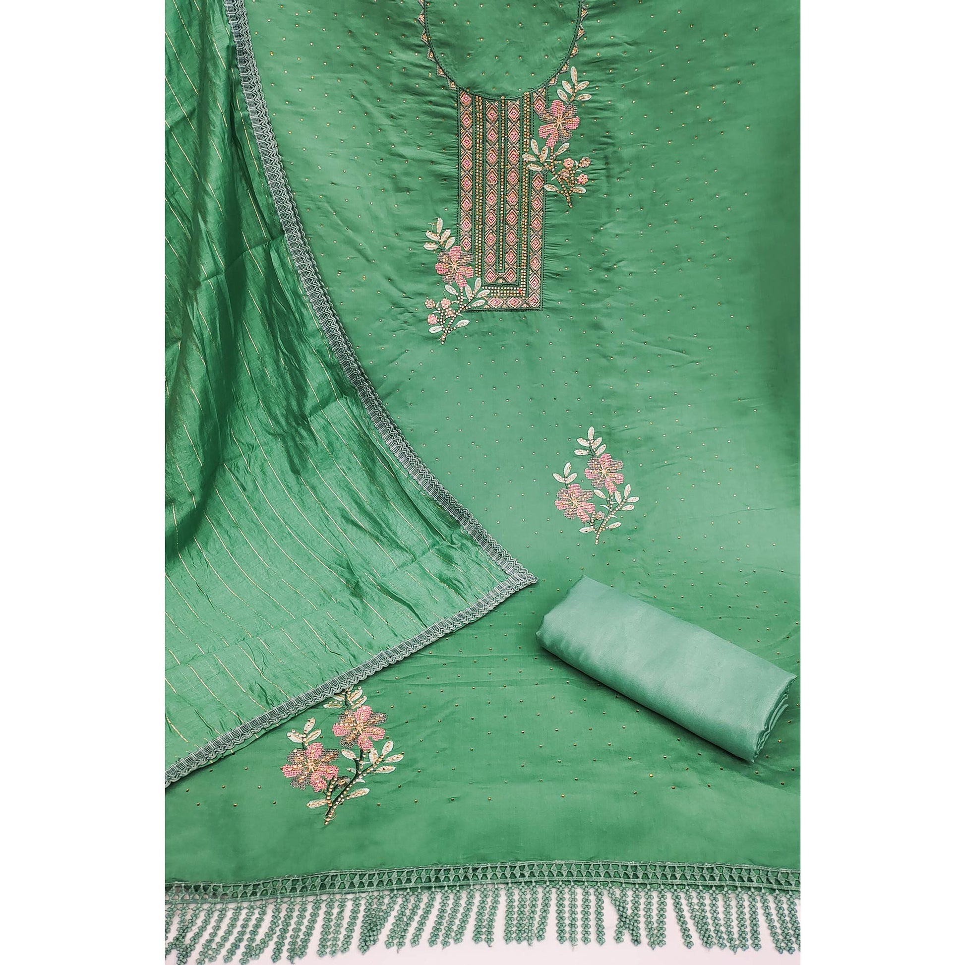 green-floral-embroidery-with-stonework-chanderi-silk-dress-material