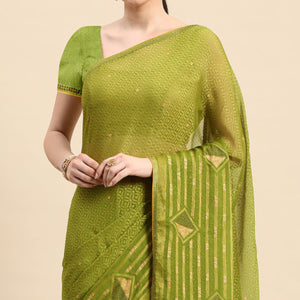 green-foil-printed-with-swarovski-brasso-saree