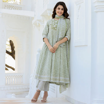 green-printed-with-embroidered-pure-cotton-anarkali-suit