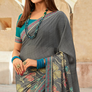grey-floral-printed-with-embroidered-border-silk-saree