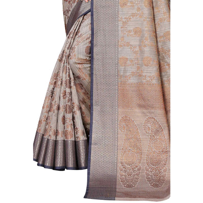 grey-floral-woven-banarasi-silk-saree-1