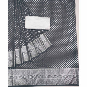 grey-foil-printed-georgette-saree-1