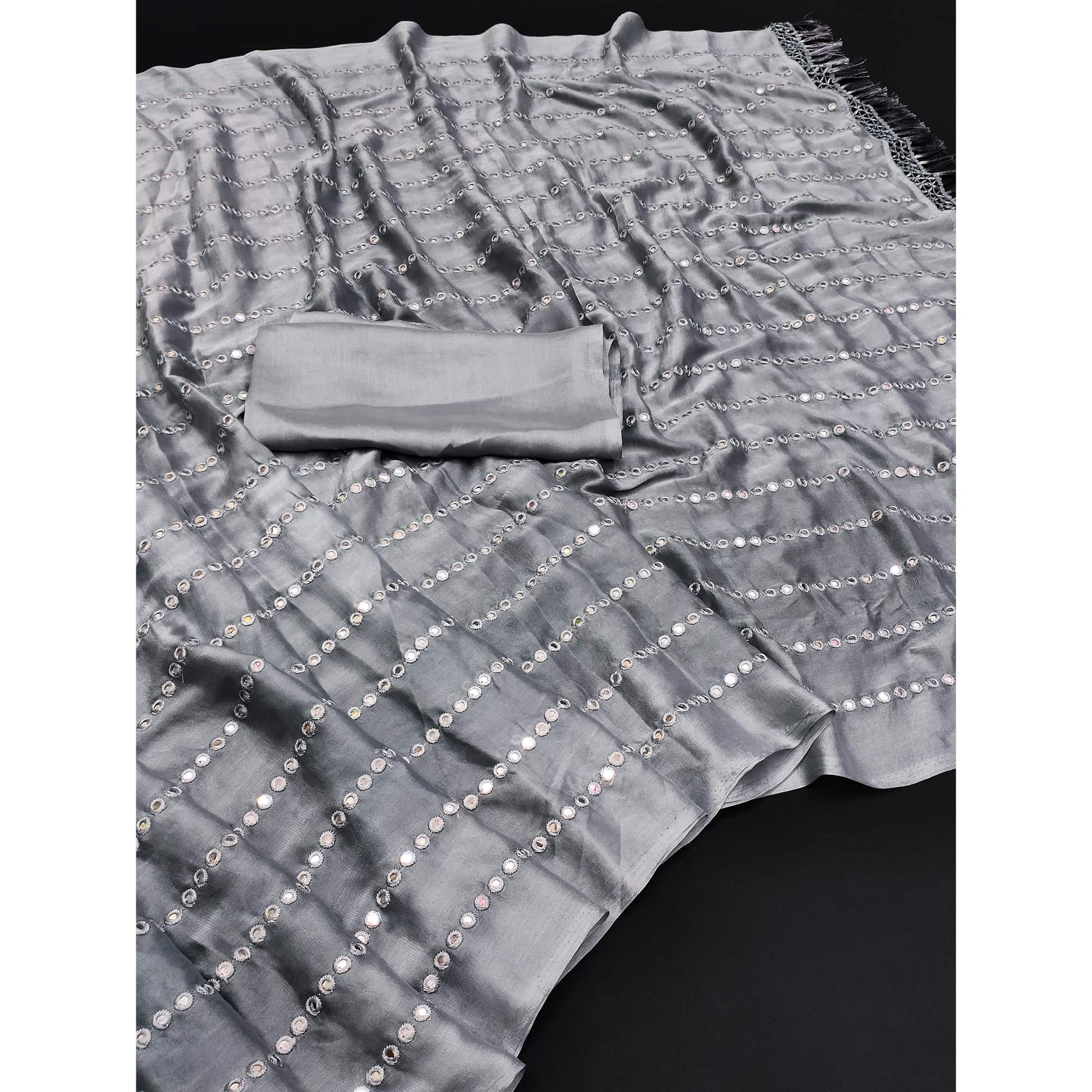 grey-embroidered-art-silk-saree-1