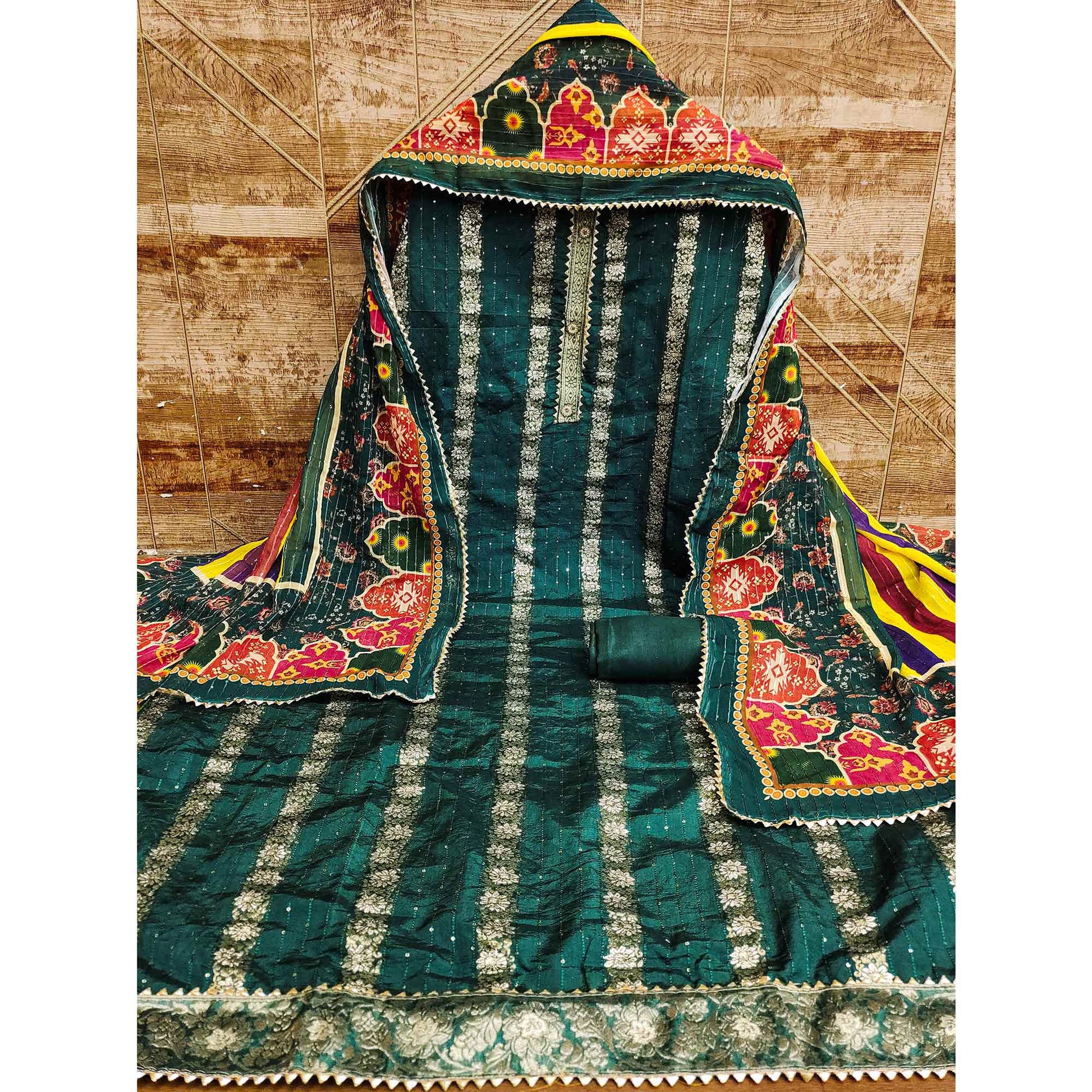 green-woven-banarasi-silk-dress-material-5