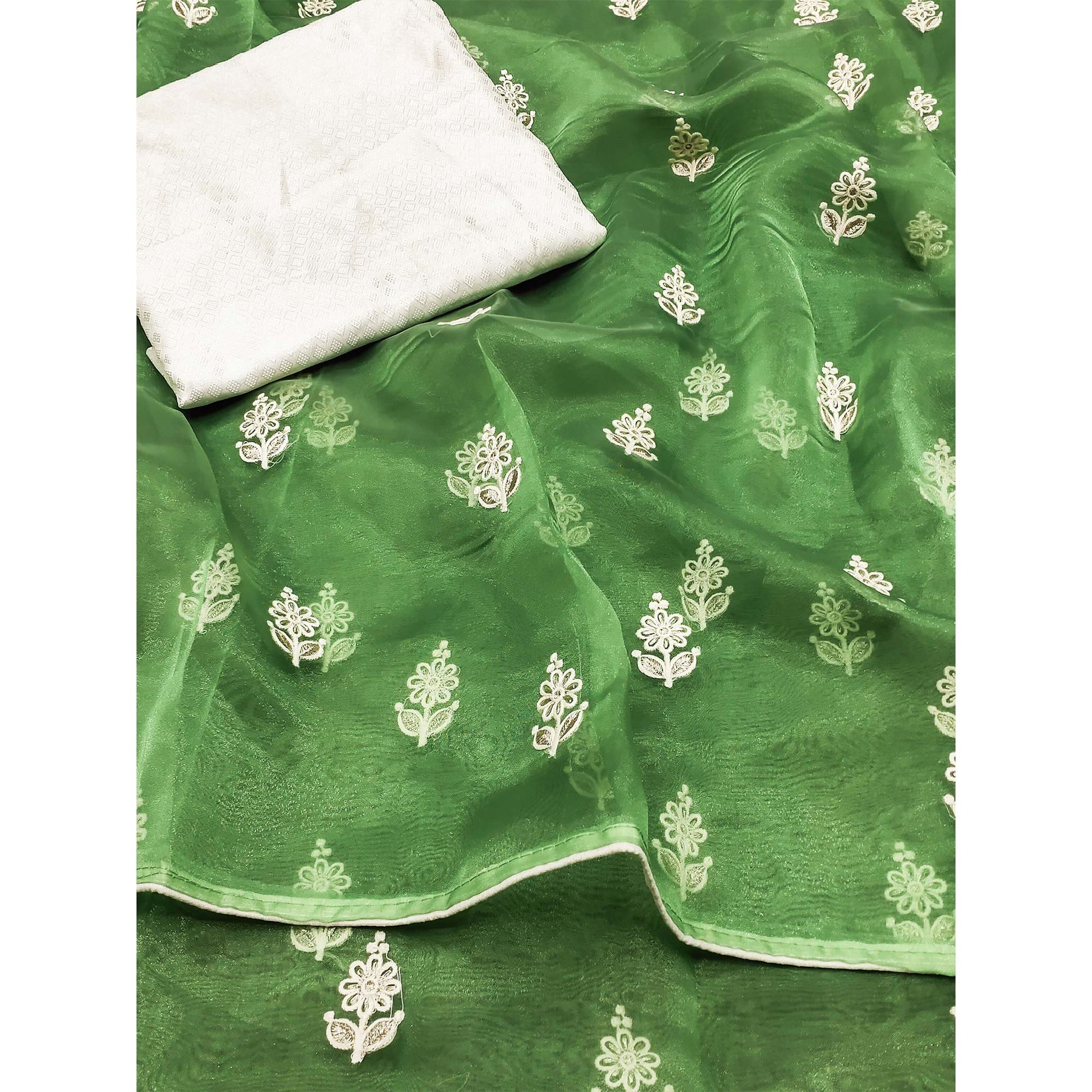 green-floral-embroidered-organza-saree-8