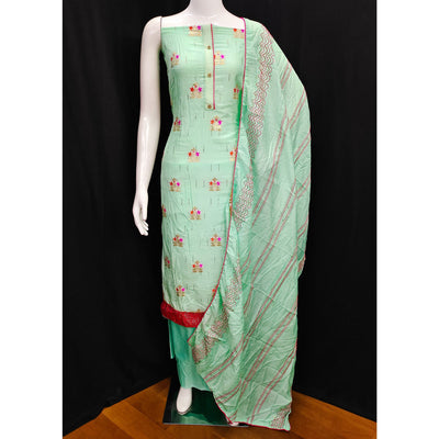 green-woven-banarasi-silk-dress-material-7