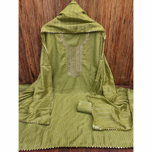 green-embroidered-chanderi-dress-material-9