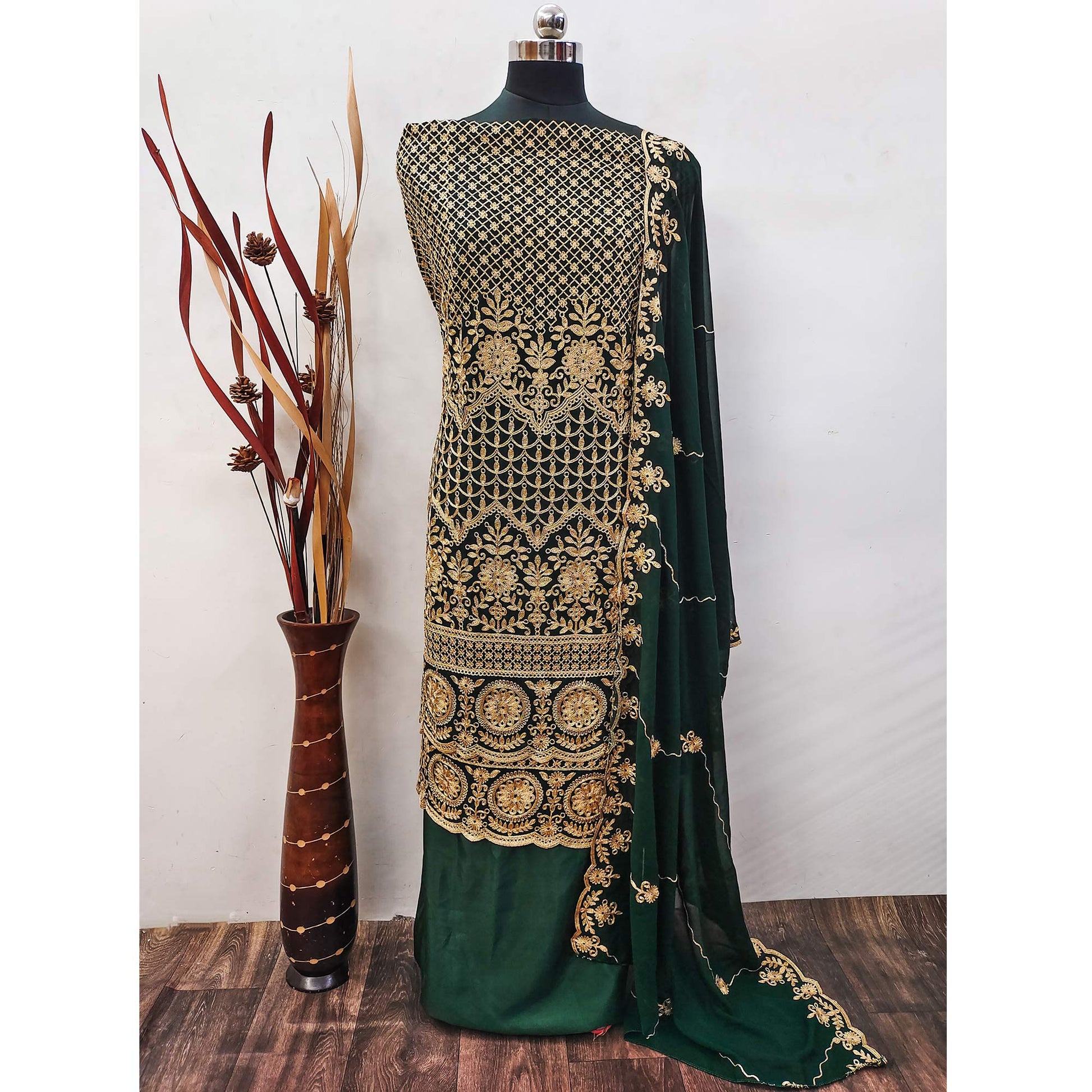 green-floral-embroidered-georgette-dress-material-12