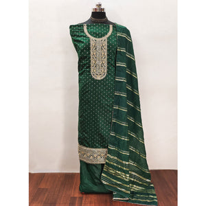 green-butti-with-embroidered-chanderi-silk-dress-material