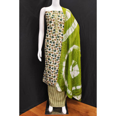 green-foil-printed-cotton-blend-dress-material-3