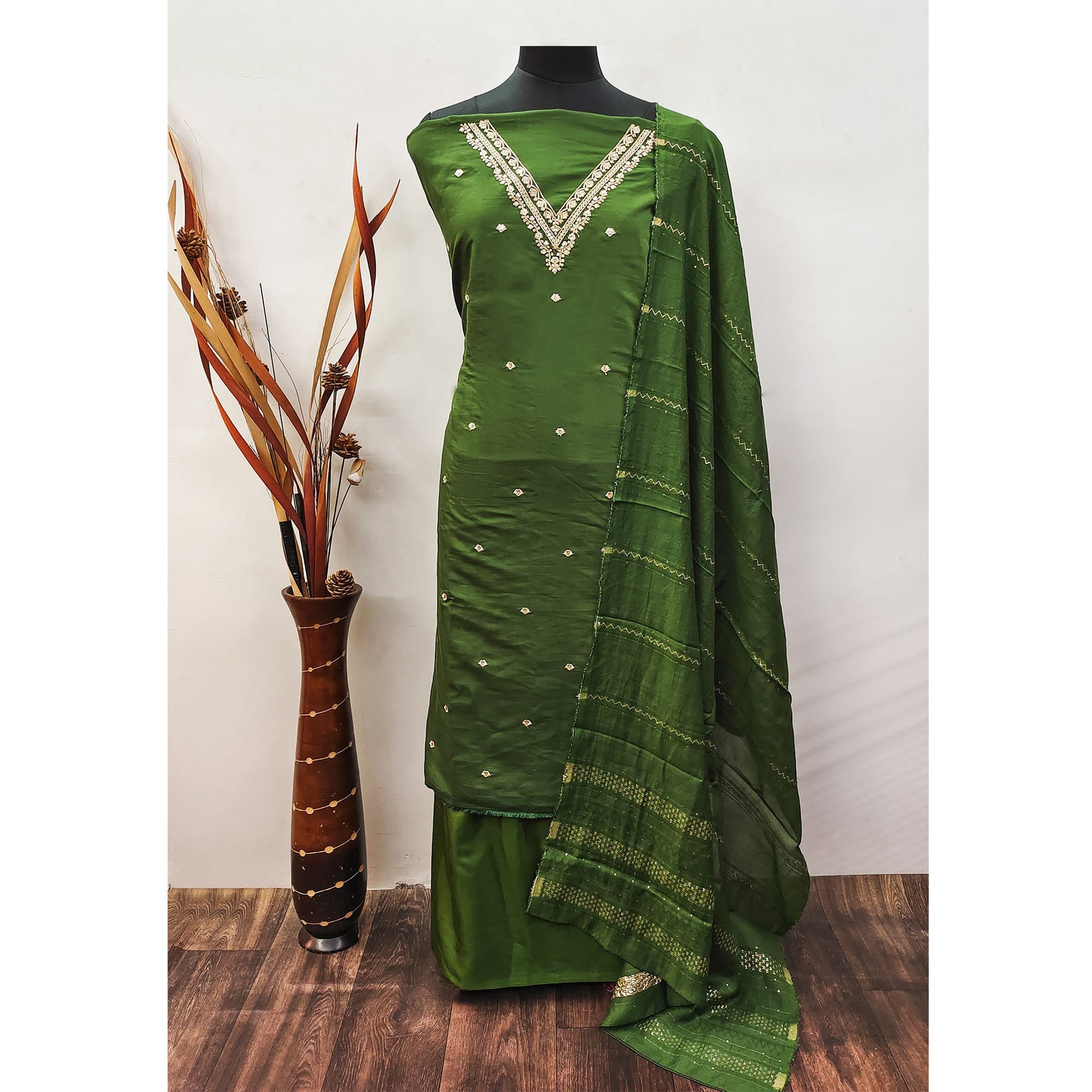 green-floral-embroidered-viscose-dress-material-2