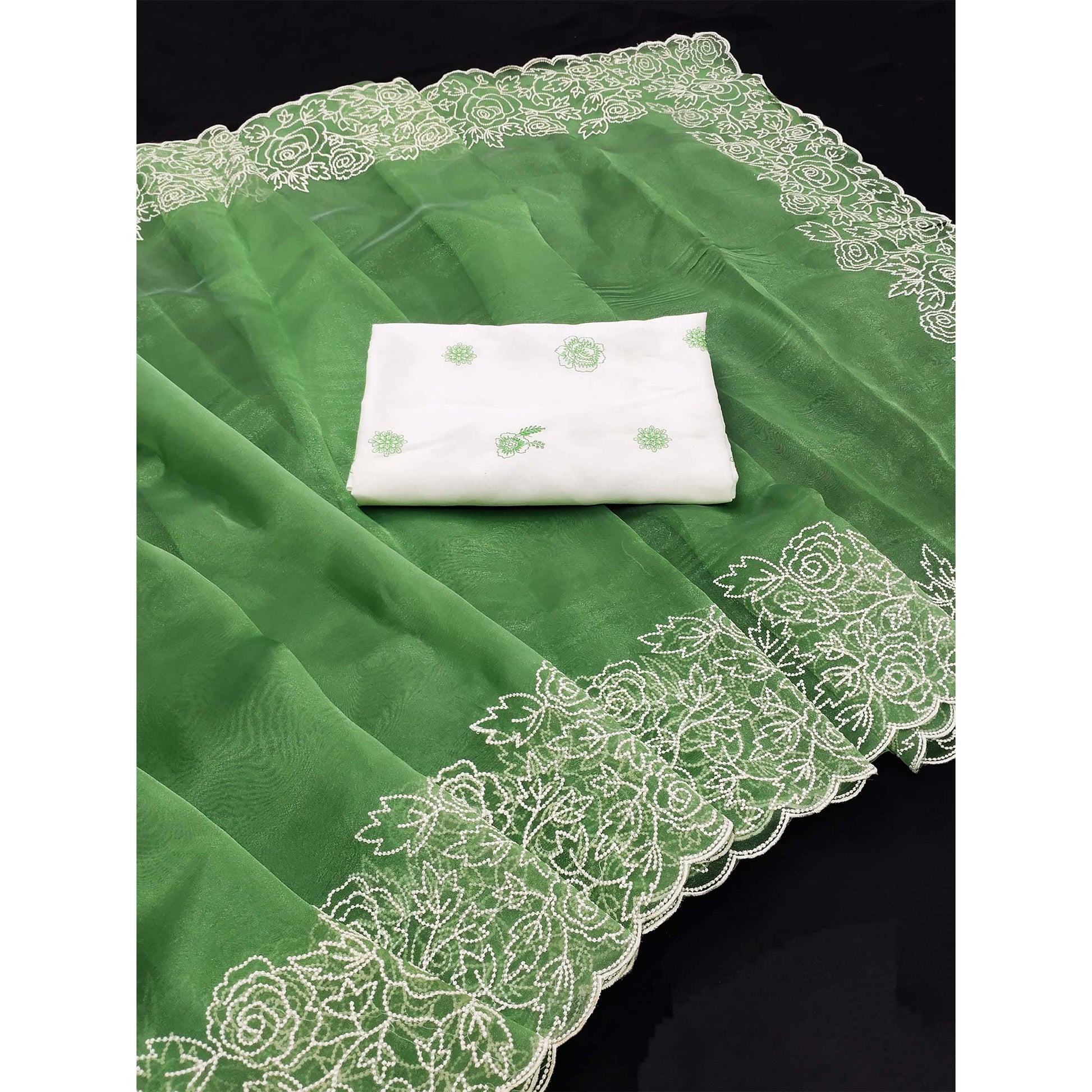 green-embroidered-organza-saree-1