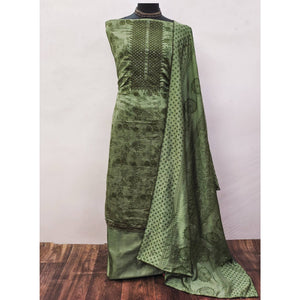 green-sequins-embroidered-vichitra-silk-dress-material-1