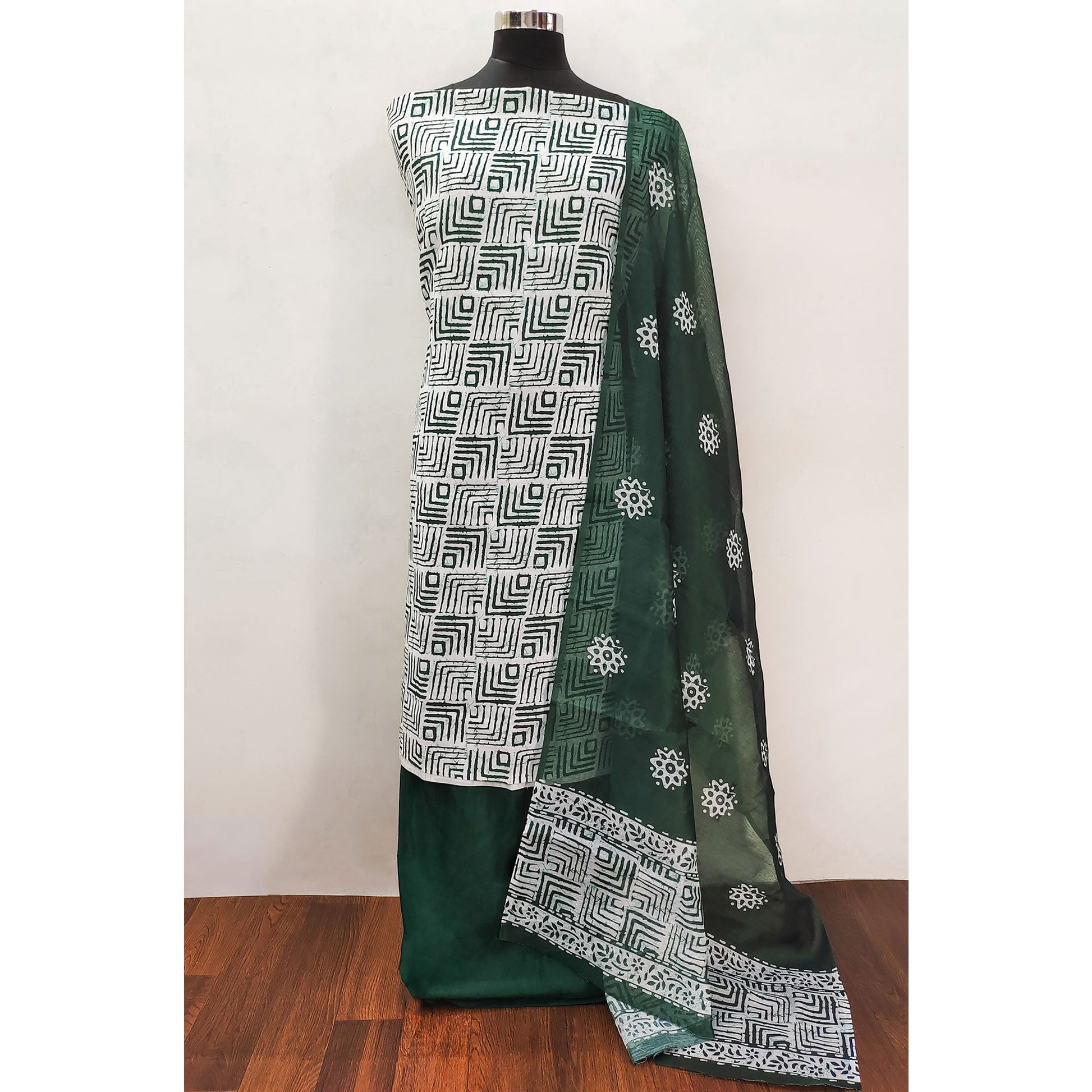 green-geometric-printed-pure-cotton-dress-material-1