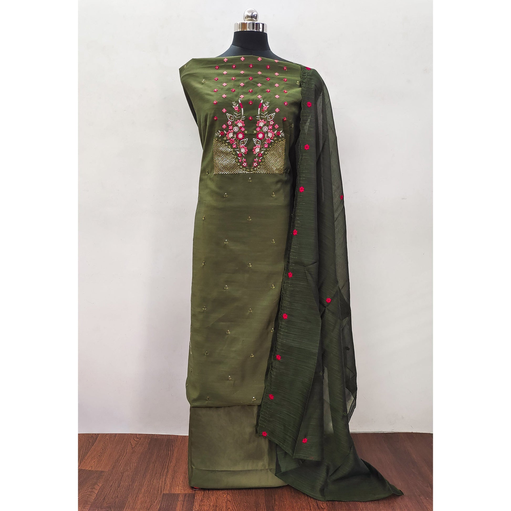 green-floral-embroidered-cotton-blend-dress-material-5