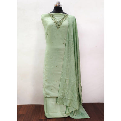green-embroidered-cotton-blend-dress-material-2