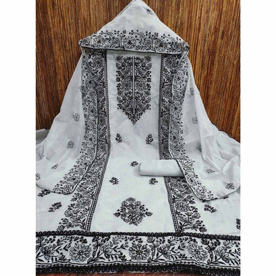 grey-floral-embroidered-chanderi-dress-material-9