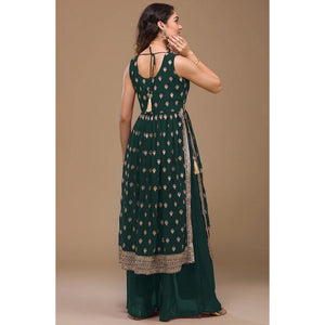 green-sequins-embroidered-georgette-naira-cut-semi-stitched-suit
