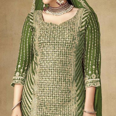 green-sequins-embroidered-chinon-semi-stitched-sharara-suit-1