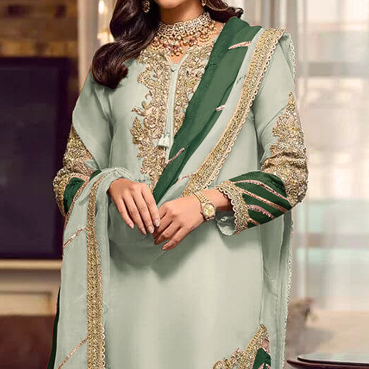 13green-floral-embroidered-georgette-semi-stitched-pakistani-suit