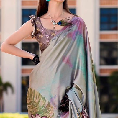 grey-floral-digital-printed-pure-satin-saree