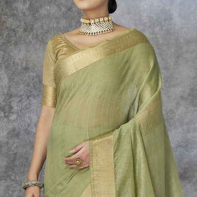 green-woven-cotton-silk-saree-with-tassels-20
