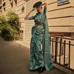 green-woven-organza-saree-6