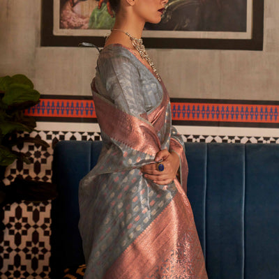 grey-handloom-zari-woven-tissue-saree