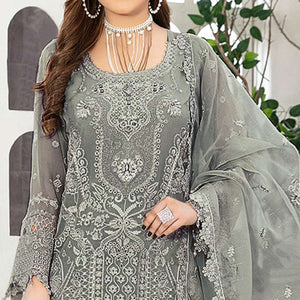 green-floral-embroidered-georgette-semi-stitched-pakistani-suit-8