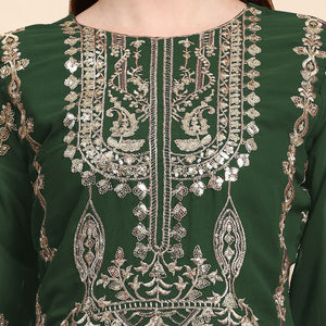 green-sequins-embroidered-georgette-semi-stitched-pakistani-suit