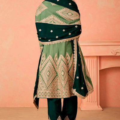 green-floral-sequins-embroidered-chinon-suit