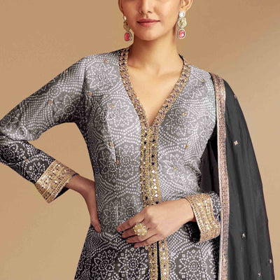 grey-black-bandhani-print-with-sequins-embroidered-chinon-palazzo-suit