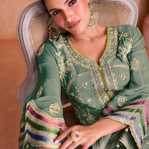 green-floral-sequins-embroidered-chinon-palazzo-suit-36