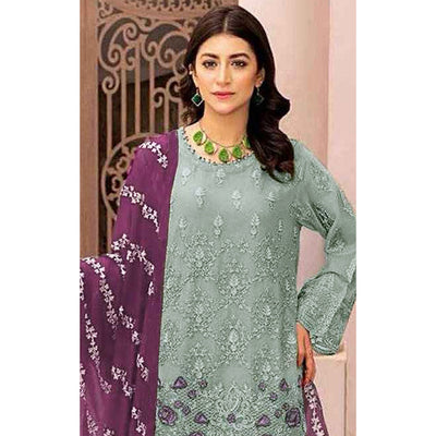 green-floral-embroidered-georgette-semi-stitched-pakistani-suit-5