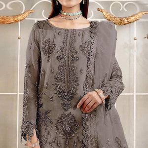grey-floral-sequins-embroidered-organza-semi-stitched-pakistani-suit