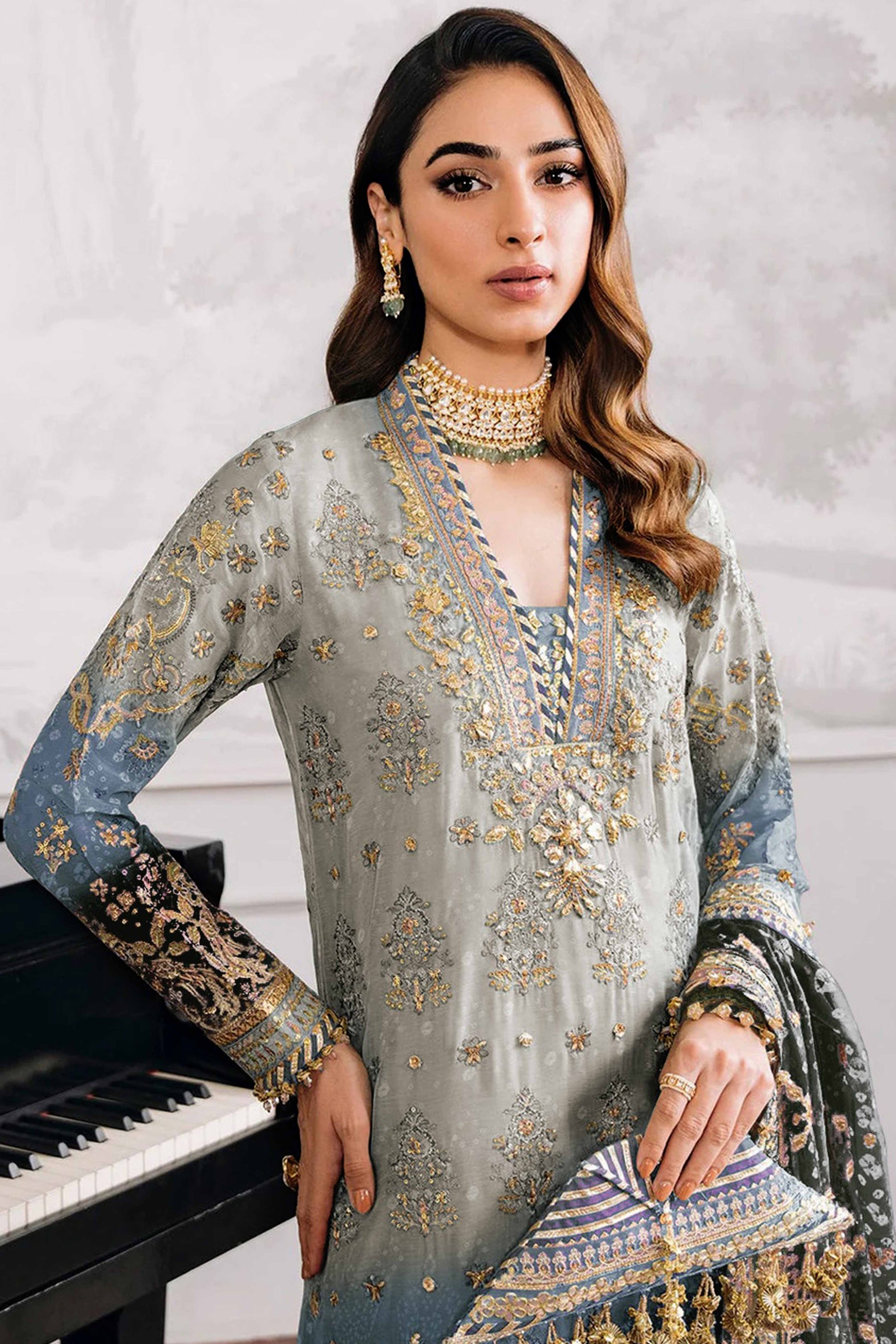 grey-digital-print-with-sequins-embroidery-georgette-semi-stitched-pakistani-suit