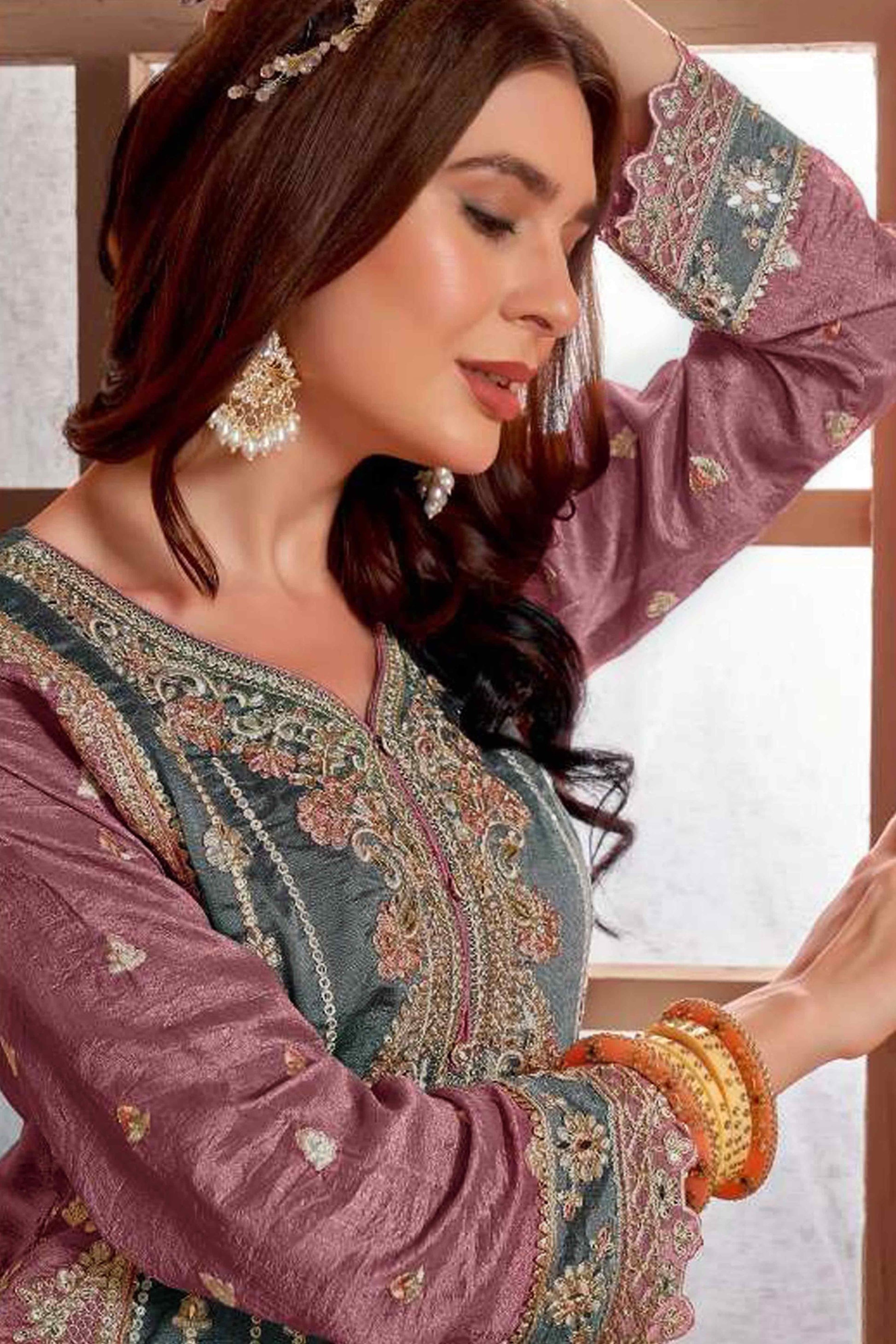 grey-mauve-floral-sequins-embroidery-vichitra-silk-semi-stitched-pakistani-suit