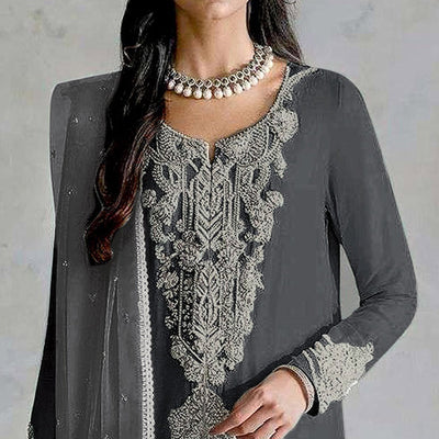 grey-embroidered-georgette-pakistani-dress-material