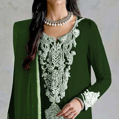 green-embroidered-georgette-pakistani-dress-material
