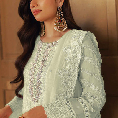 green-embroidered-georgette-semi-stitched-pakistani-suit-2