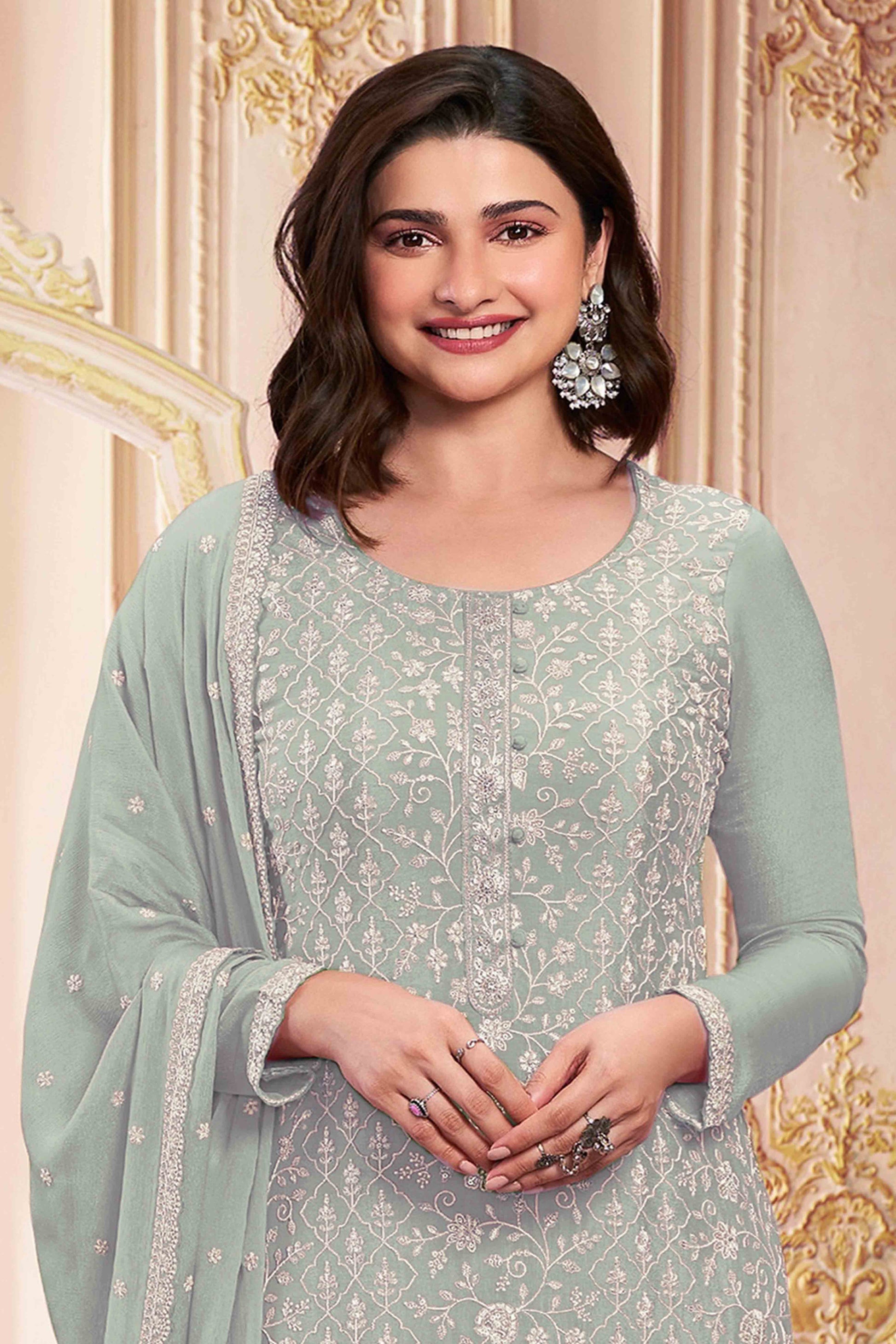 green-floral-sequins-embroidery-georgette-semi-stitched-salwar-suit