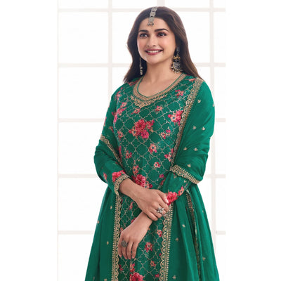 green-embroidered-chinon-semi-stitched-dress-material