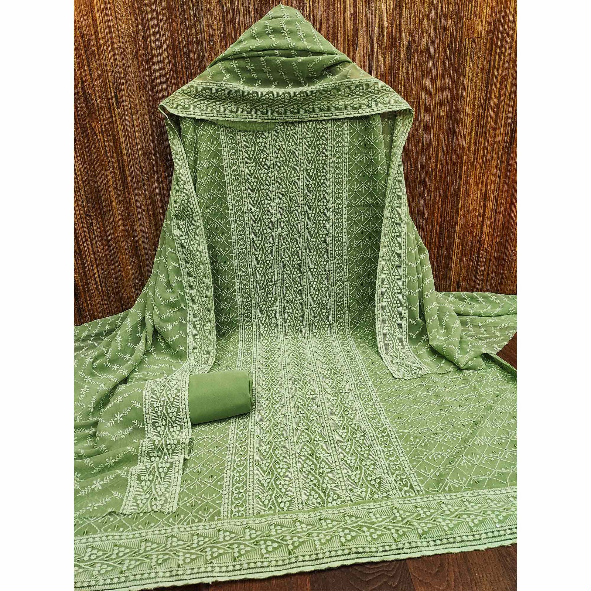 green-embroidered-georgette-dress-material-6