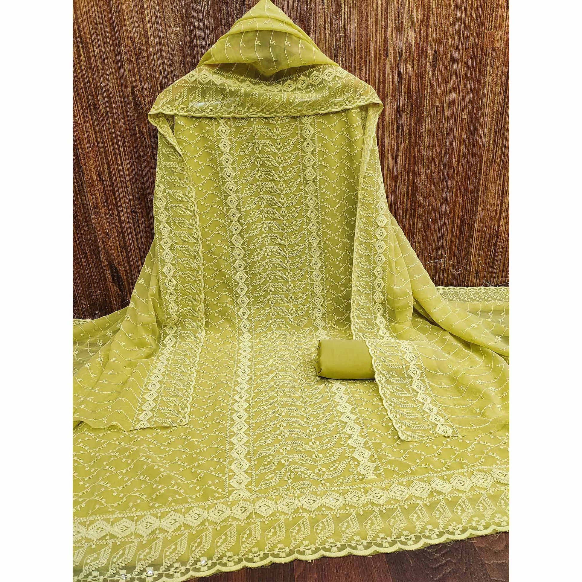 green-lucknowi-embroidered-georgette-suit