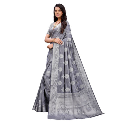 grey-festive-wear-woven-soft-raw-silk-saree-133858