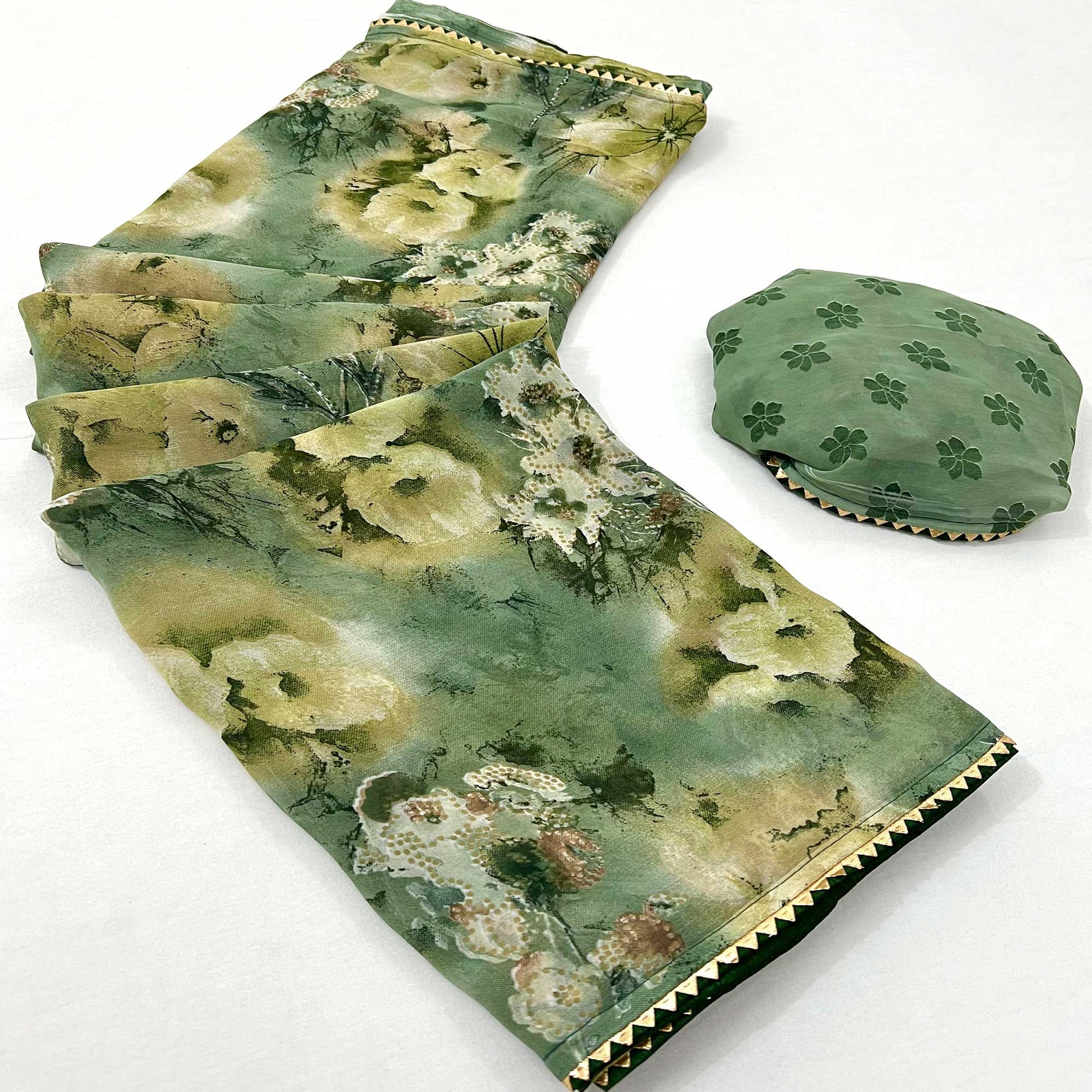 green-floral-printed-georgette-saree-15