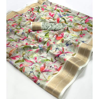 green-floral-digital-printed-georgette-saree-with-zari-border-1